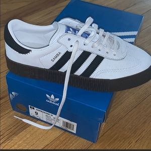 Adidas samba sambarose sneaker size 9 brand new